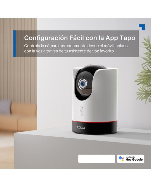 Cámara de vigilancia TP-Link Tapo C225, rotación 360º, 2K QHD, detección Inteligente IA de personas, mascotas y vehículos, visión nocturna Blanco-10