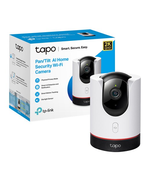 Cámara de vigilancia TP-Link Tapo C225, rotación 360º, 2K QHD, detección Inteligente IA de personas, mascotas y vehículos, visión nocturna Blanco-11