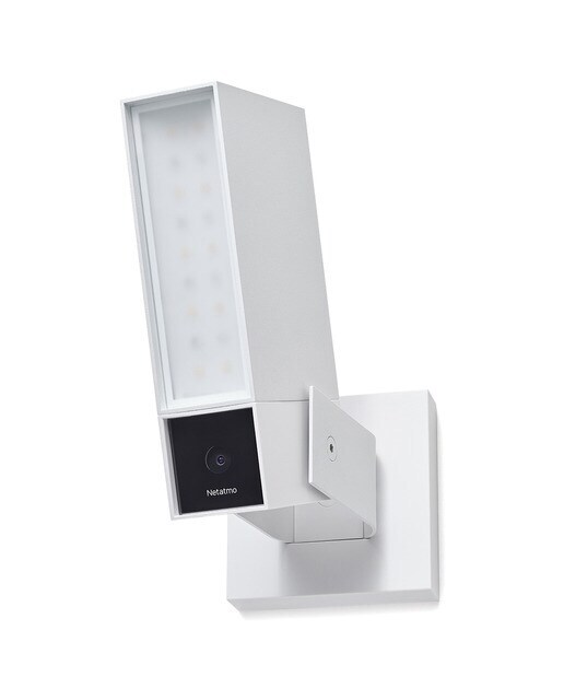 Cámara de vigilancia exterior inteligente con sirena Netatmo