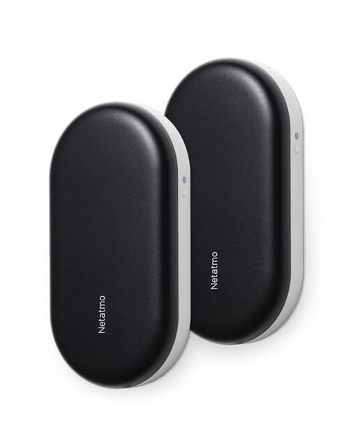Pack 2 Controles de aire acondicionado inteligente Netatmo Negro / Blanco-1