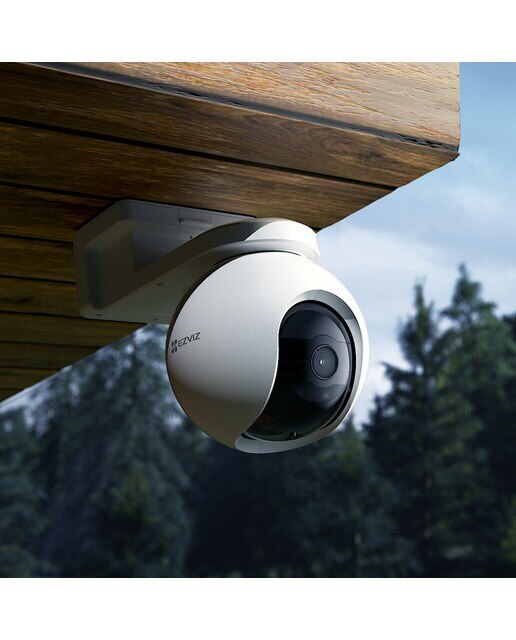 Cámara de vigilancia exterior 360º EZVIZ EB8 con batería 4G LTE Blanco-4