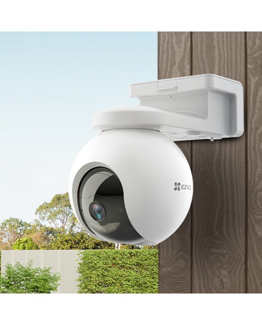 Cámara de vigilancia exterior 360º EZVIZ EB8 con batería 4G LTE Blanco-5