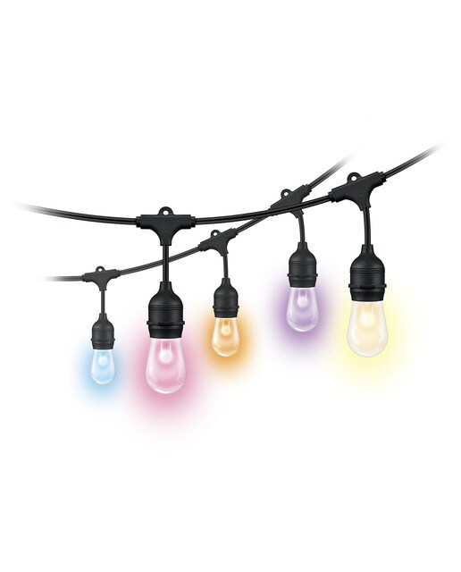 Guirnalda LED para exterior WiZ conectada con cambio de color Multicolor-1