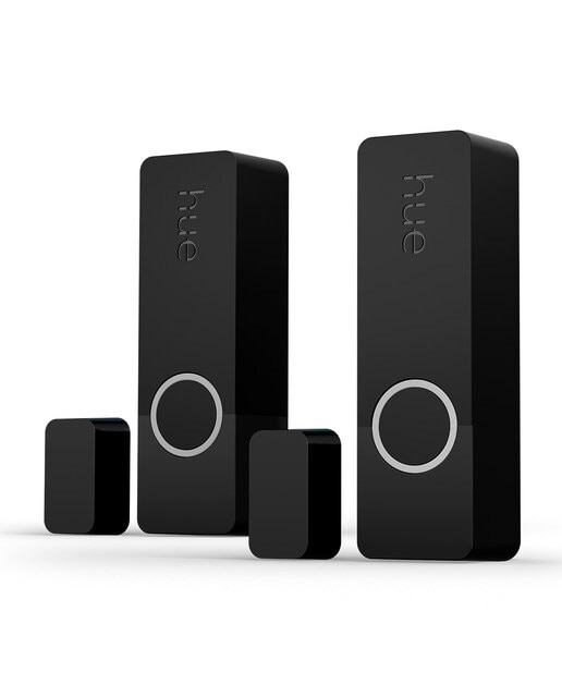 Imagen 0 de Pack de 2 Sensores de contacto de seguridad Philips Hue negro