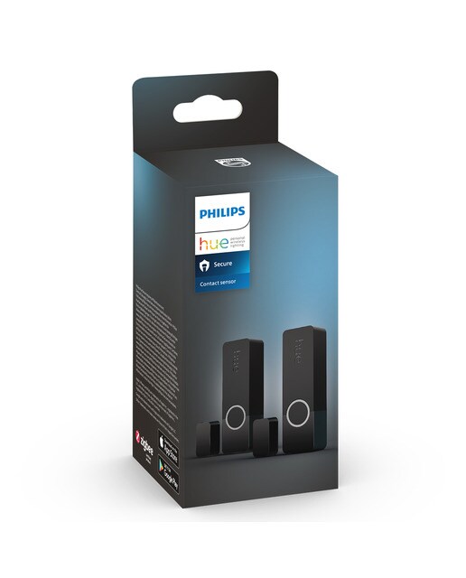 Pack de 2 Sensores de contacto de seguridad Philips Hue negro Negro-2