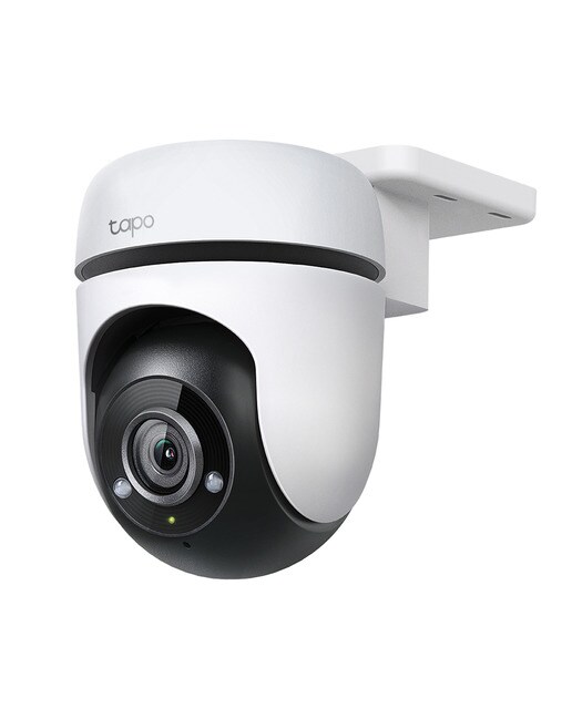 Cámara de vigilancia IP Tapo TC40, 1080p, Visión nocturna, Exterior IP65, Detección inteligente IA, 360º Blanco Blanco-1