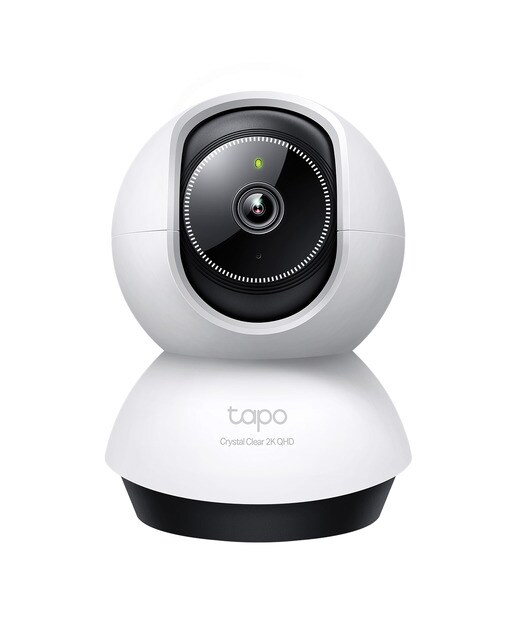 TAPO - Cámara de vigilancia IP Tapo TC72, 2K QHD, Visión Nocturna, Detección Inteligente IA, 360º.