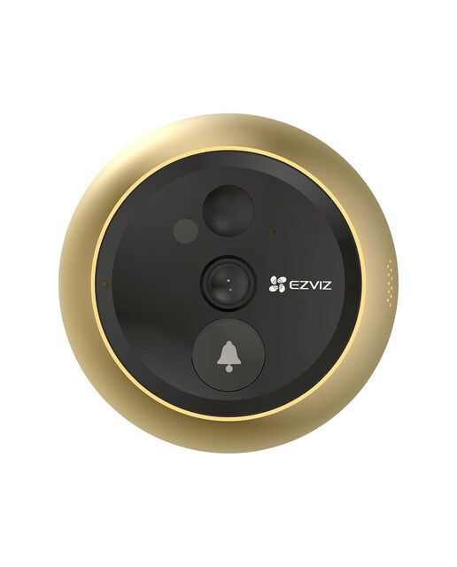 Campainha Digital Ezviz DP2C Dourado-3