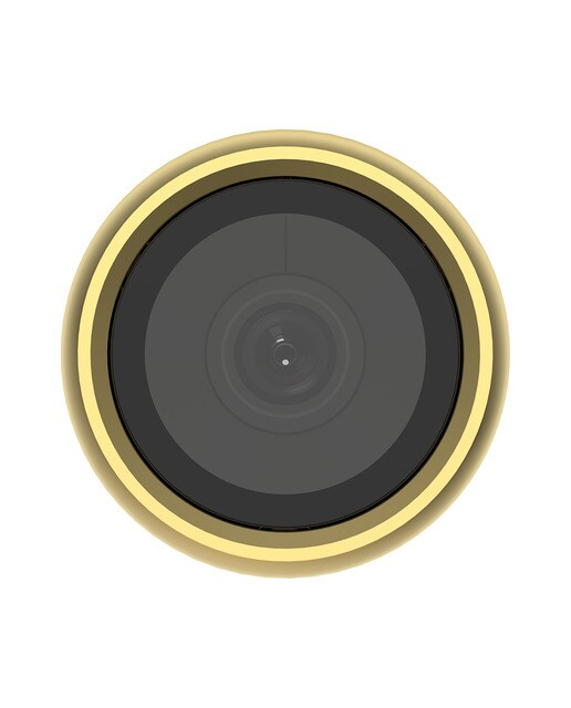 Campainha Digital Ezviz HP2 Wi-Fi - Dourado Dourado-2