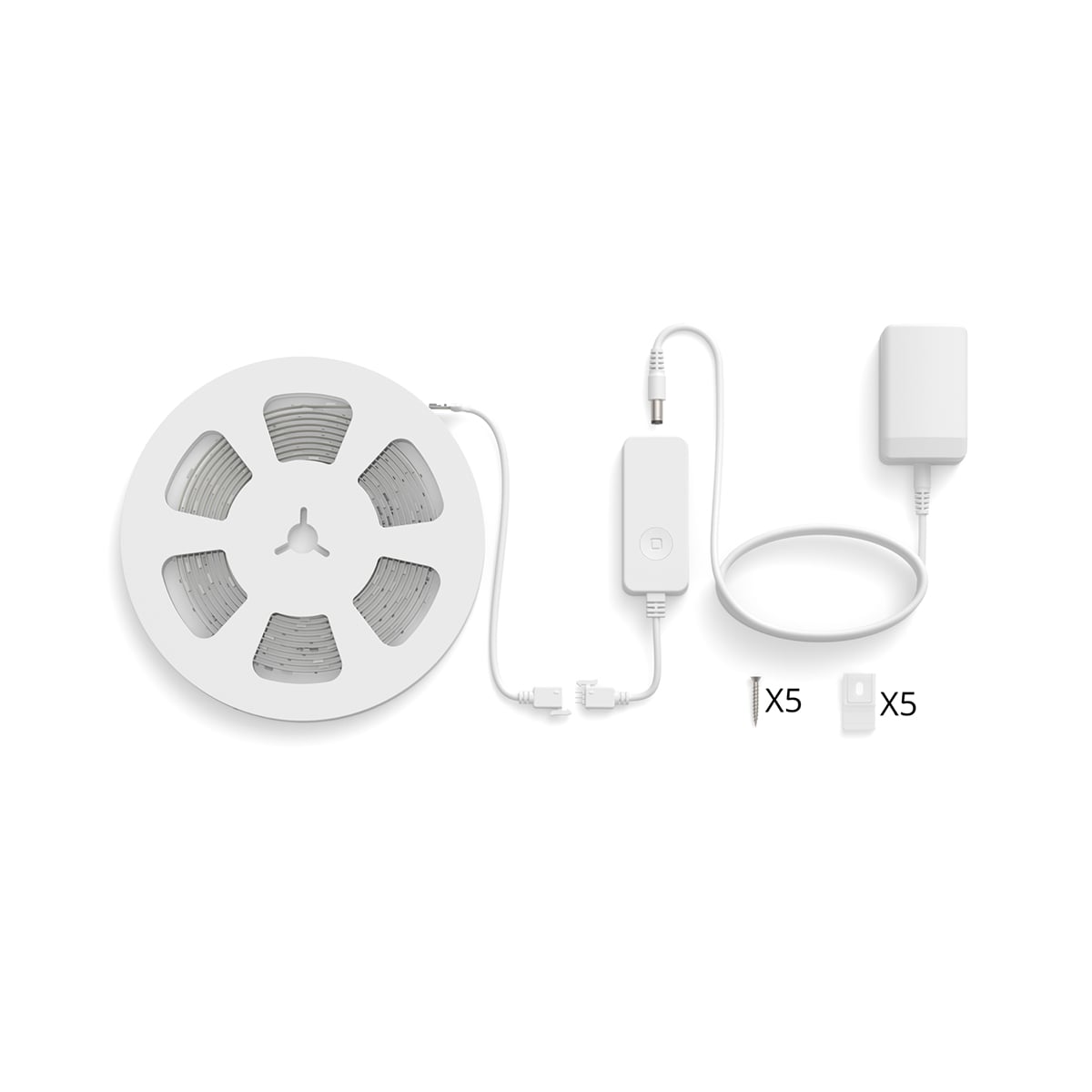 Tira LED Inteligente WiZ RGB 4 metros, Wi-Fi Blanco-2