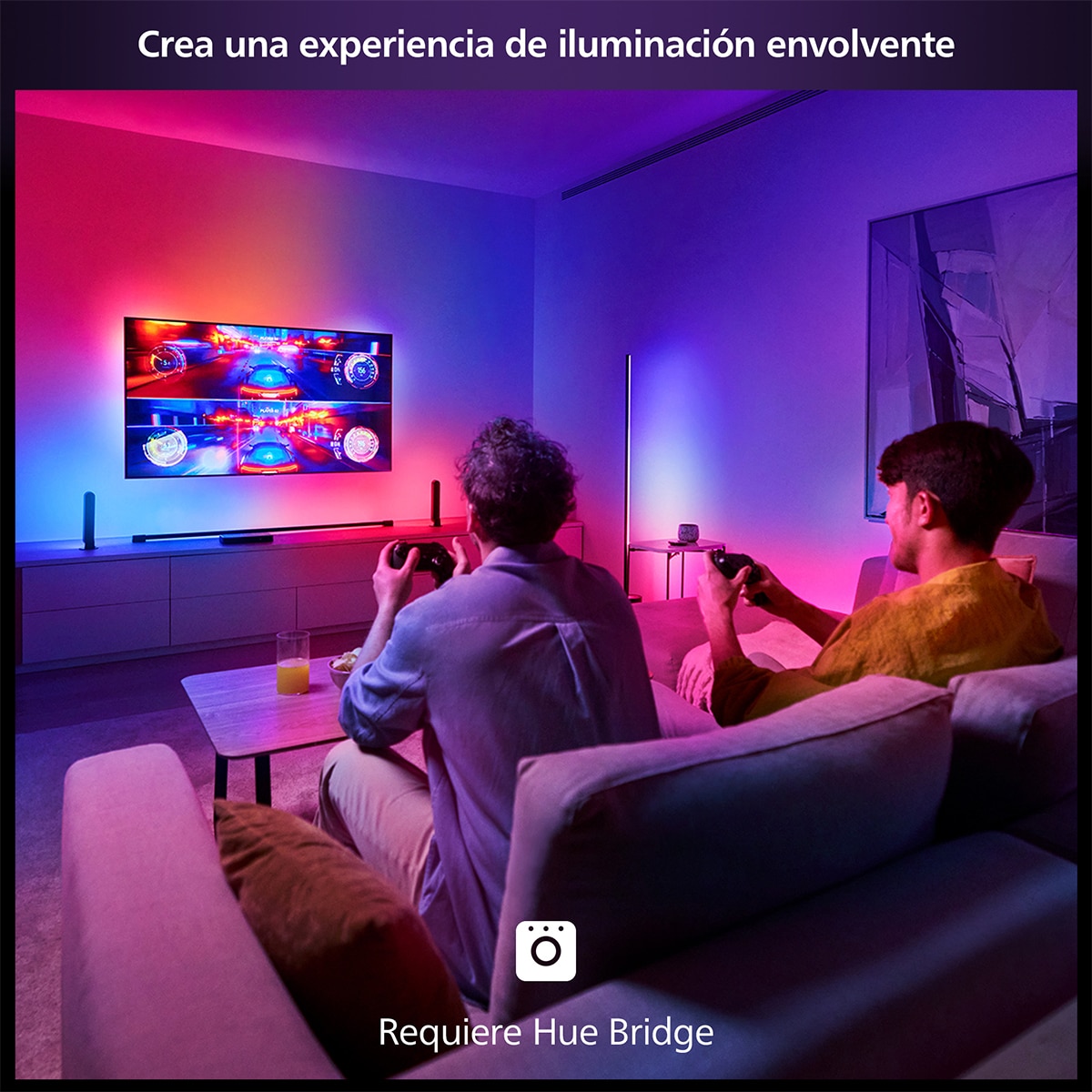Philips Hue Play HDMI sync box 8K Negro-4