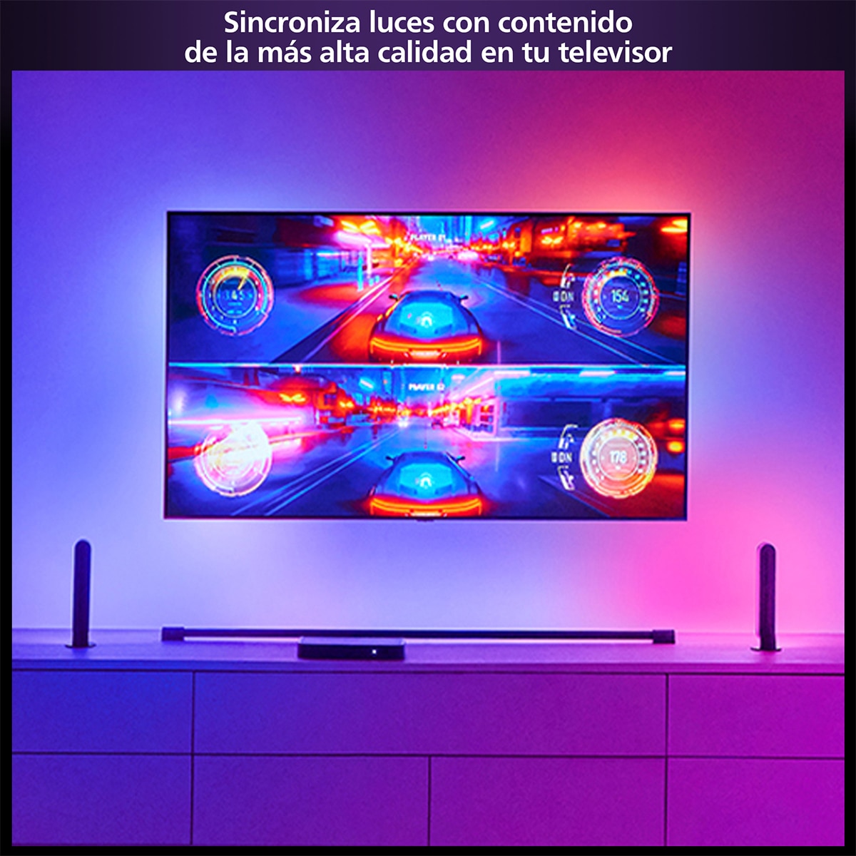 Philips Hue Play HDMI sync box 8K Negro-5