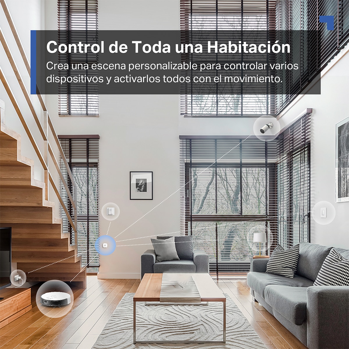 Pack de Sensores Inteligentes Tapo T30 Kit (Sensores de Contacto, Sensor de Movimiento y Hub Inteligente) 5