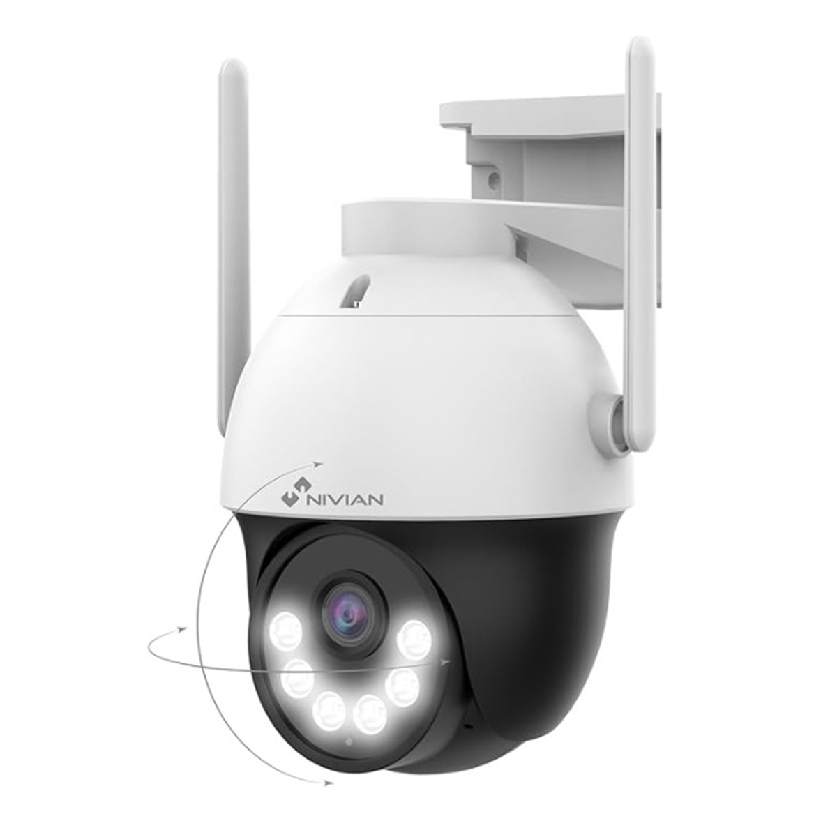 Imagen 0 de Cámara de seguridad para exterior Nivian, Wi-Fi 6, 2K