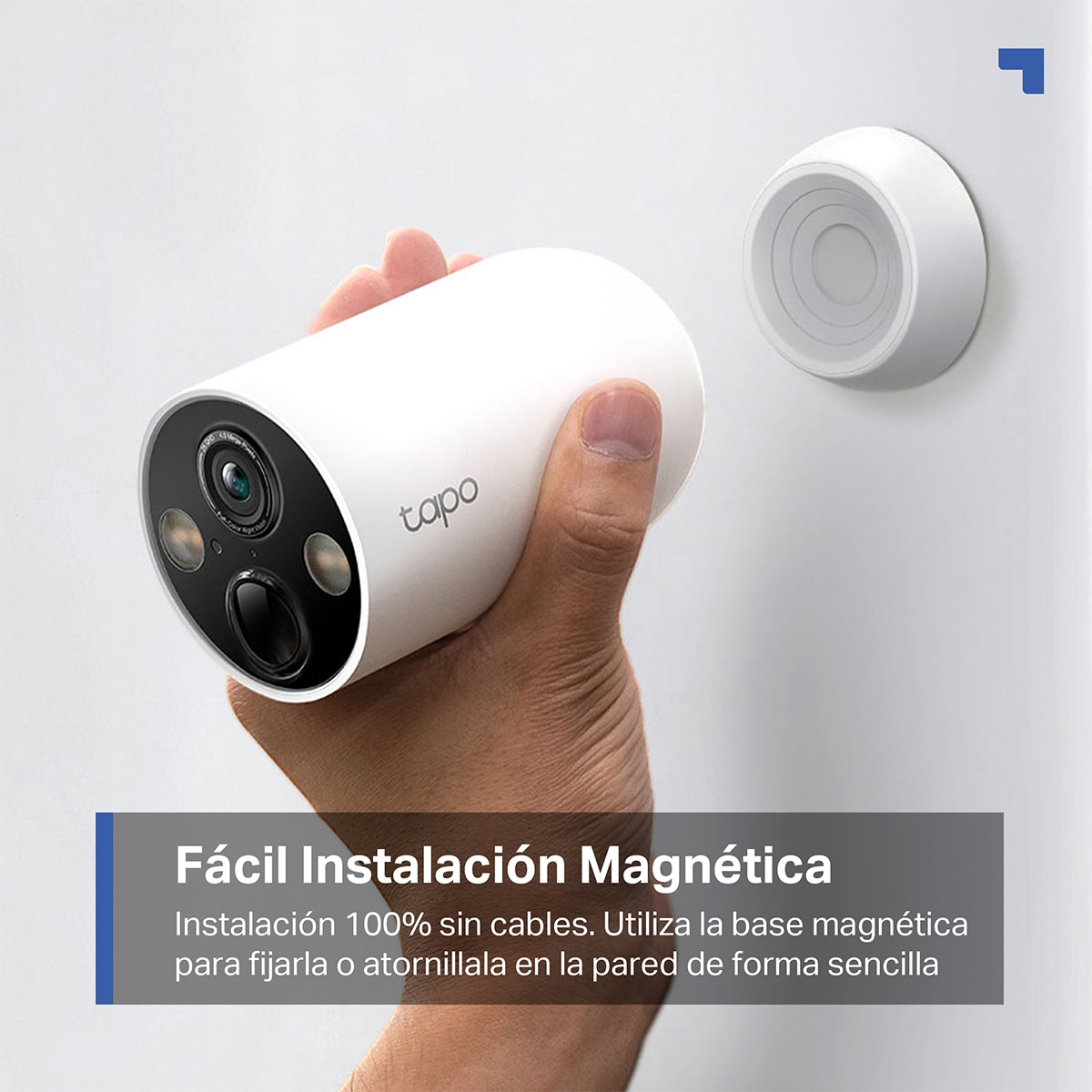 Cámara de Vigilancia IP Tapo C425, para Exterior, con Batería Recargable, Resolución 2K QHD y Detección IA Avanzada, IP66 Blanco-7