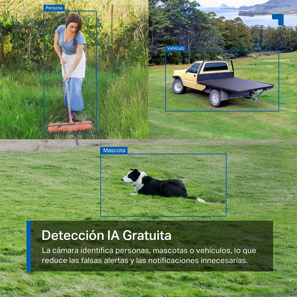 Cámara de vigilancia 4G Tapo TC40GW, Exterior, Rotación 360º, 1080p 5