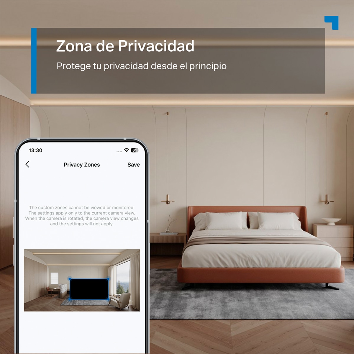 Cámara de vigilancia 360º Tapo C216, para Interior o Exterior 12