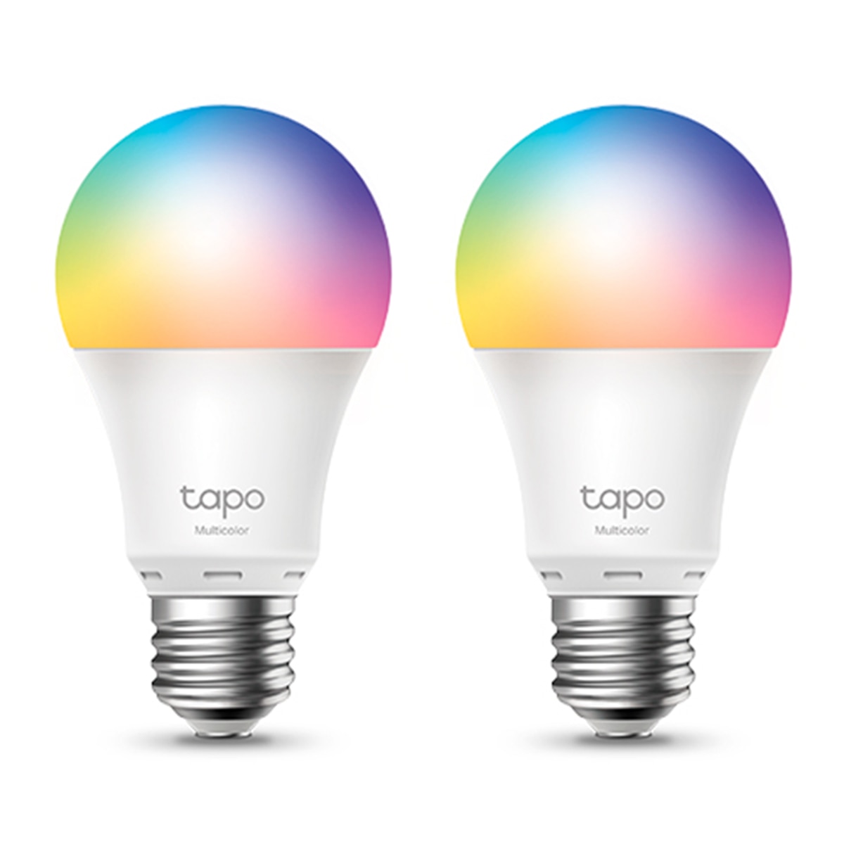 Imagem 0 de Lâmpadas LED Inteligentes Tapo Multicoloridas TL13E - 2 Unidades