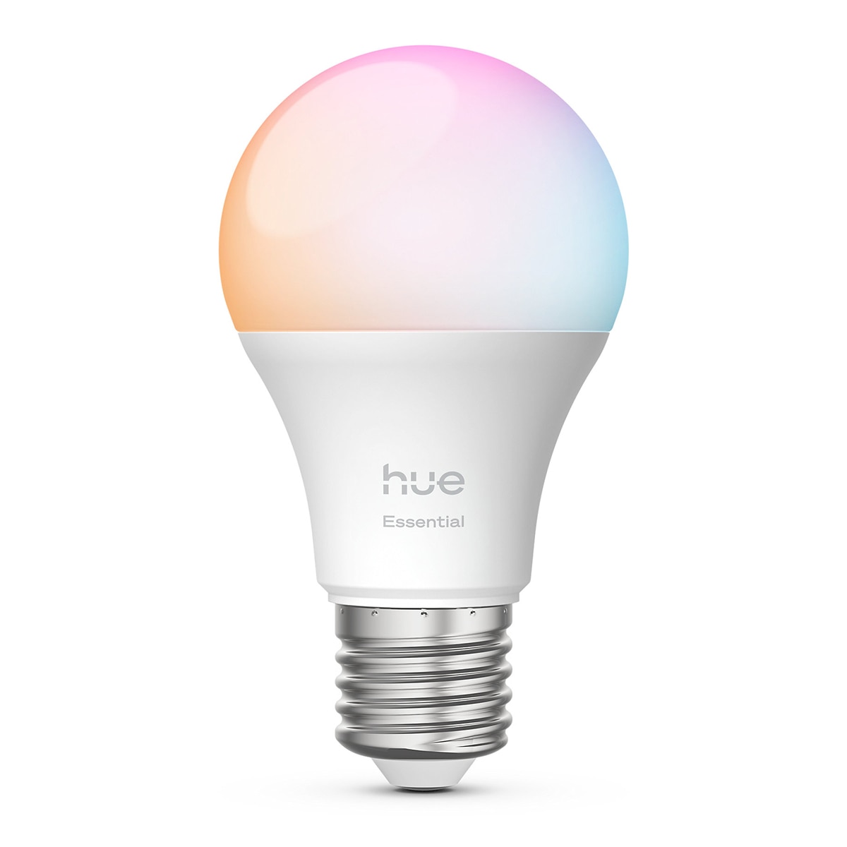 Imagen 0 de Bombilla inteligente LED Hue Essential 8W E27 A60, RGB, Regulable, Control App y Voz, Asistentes de voz