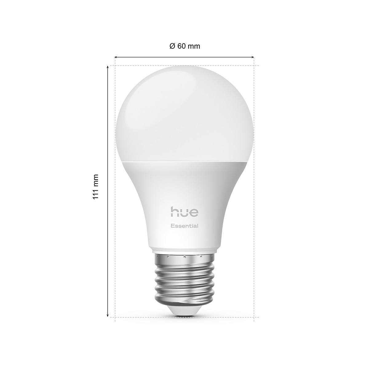 Bombilla inteligente LED Hue Essential 8W E27 A60, RGB, Regulable, Control App y Voz, Asistentes de voz, Pack de 3 10