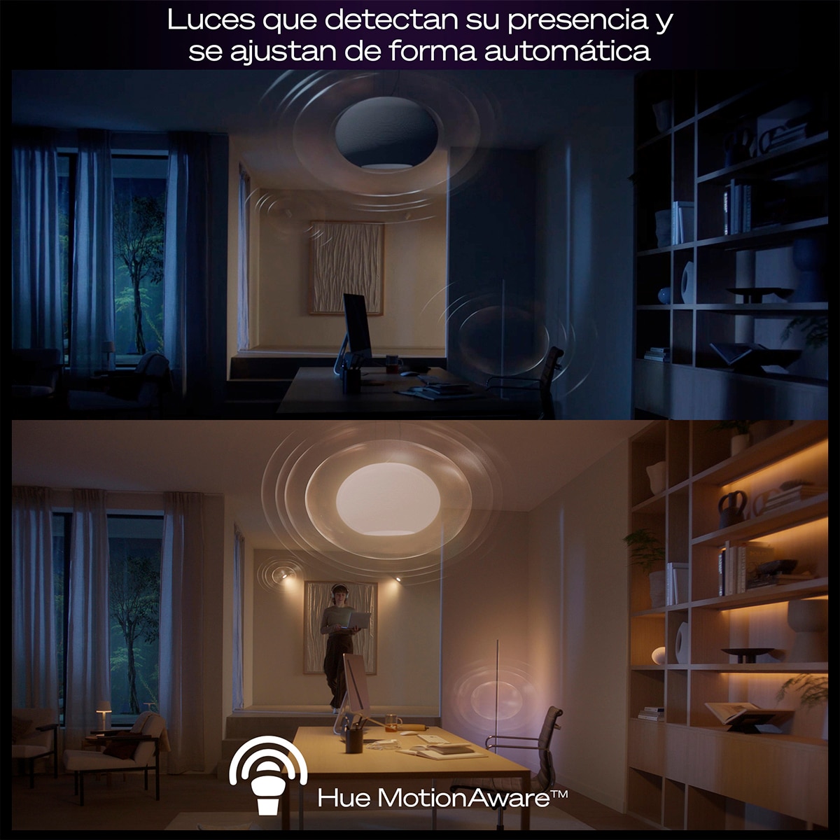 Puente Hue Bridge Pro, Inalámbrico, Cifrado avanzado, +150 luces +50 accesorios, Compatible IOs y Android 5