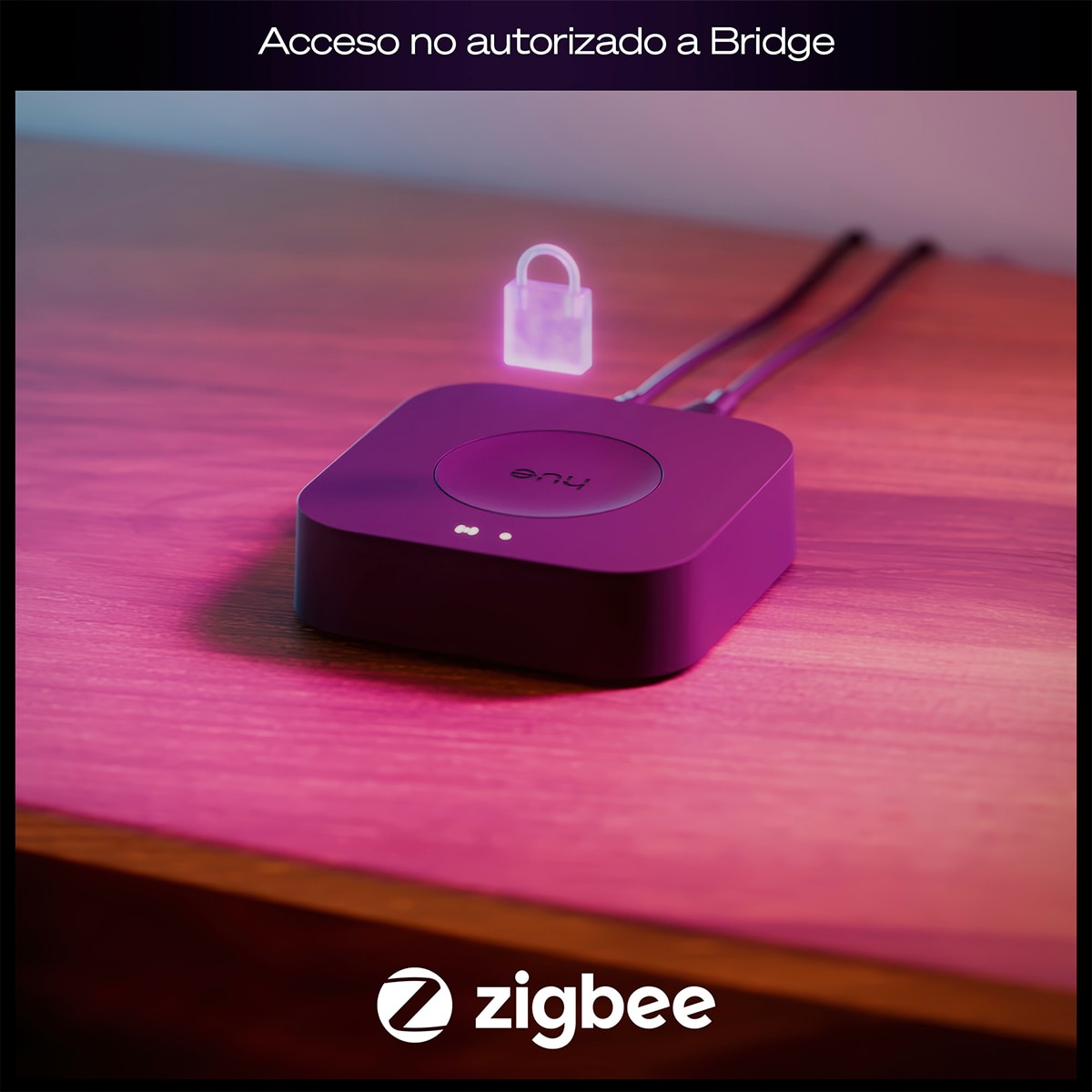 Puente Hue Bridge Pro, Inalámbrico, Cifrado avanzado, +150 luces +50 accesorios, Compatible IOs y Android 6