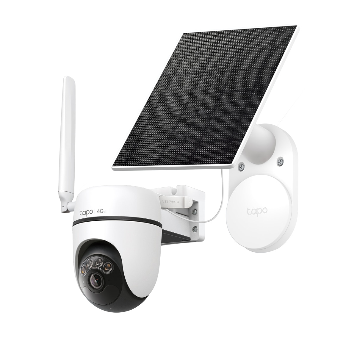 Cámara de vigilancia para exterior con Panel Solar y Batería Tapo C615G Kit, 2K, 360º, Detección IA, Visión Nocturna a Color, Alarma de Luz y Sonido 2