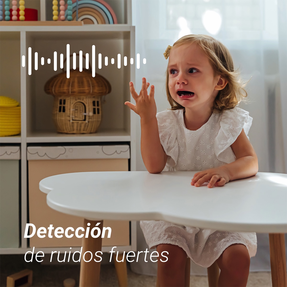 Cámara de vigilancia interior Ezviz H6c G1, 4K, Wi-Fi con función de giro e inclinación Blanco-7