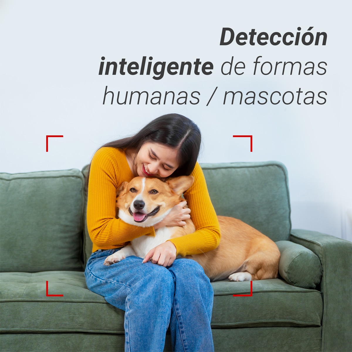 Cámara de vigilancia interior Ezviz H6c G1, 4K, Wi-Fi con función de giro e inclinación Blanco-8