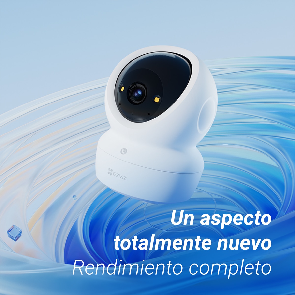 Cámara de vigilancia interior Ezviz H6c G1, 3K, Wi-Fi con función de giro e inclinación Blanco-5