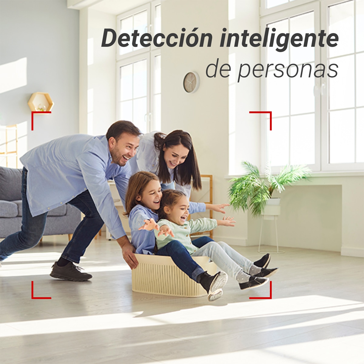 Cámara de vigilancia interior Ezviz H6c G1, 3K, Wi-Fi con función de giro e inclinación Blanco-8