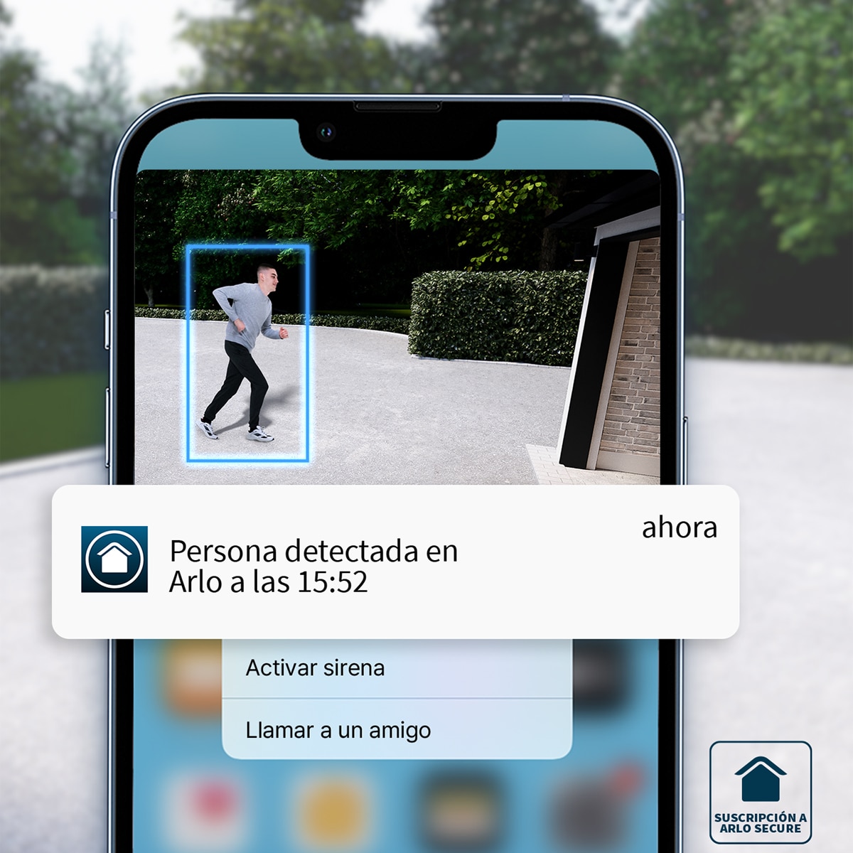 Cámara de seguridad 2K para exteriores Arlo Essential + Cámara de seguridad Arlo Essential para interiores - Blanco / Negro Blanco / Negro-6