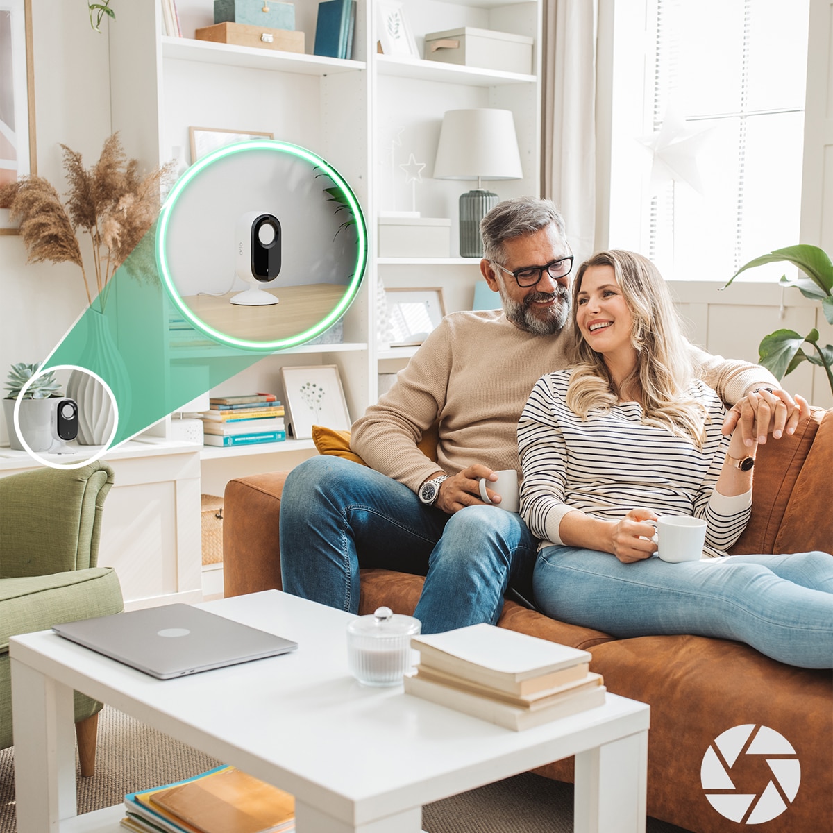 Pack cámara de seguridad 2K para exteriores + Cámara de seguridad 2K para interiores 3