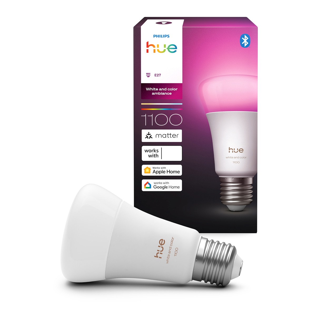 Bombilla inteligente Philips Hue White and Colour A60 - E27 - 1100 8