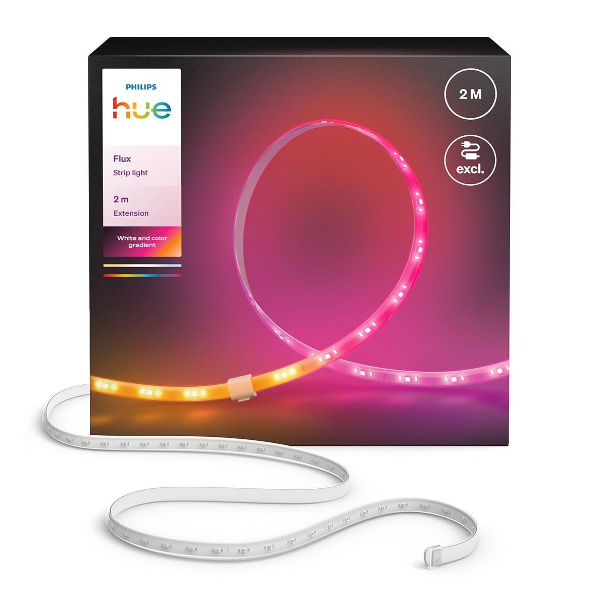 Extensión Tira LED Philips Hue Flux 2 metros 8