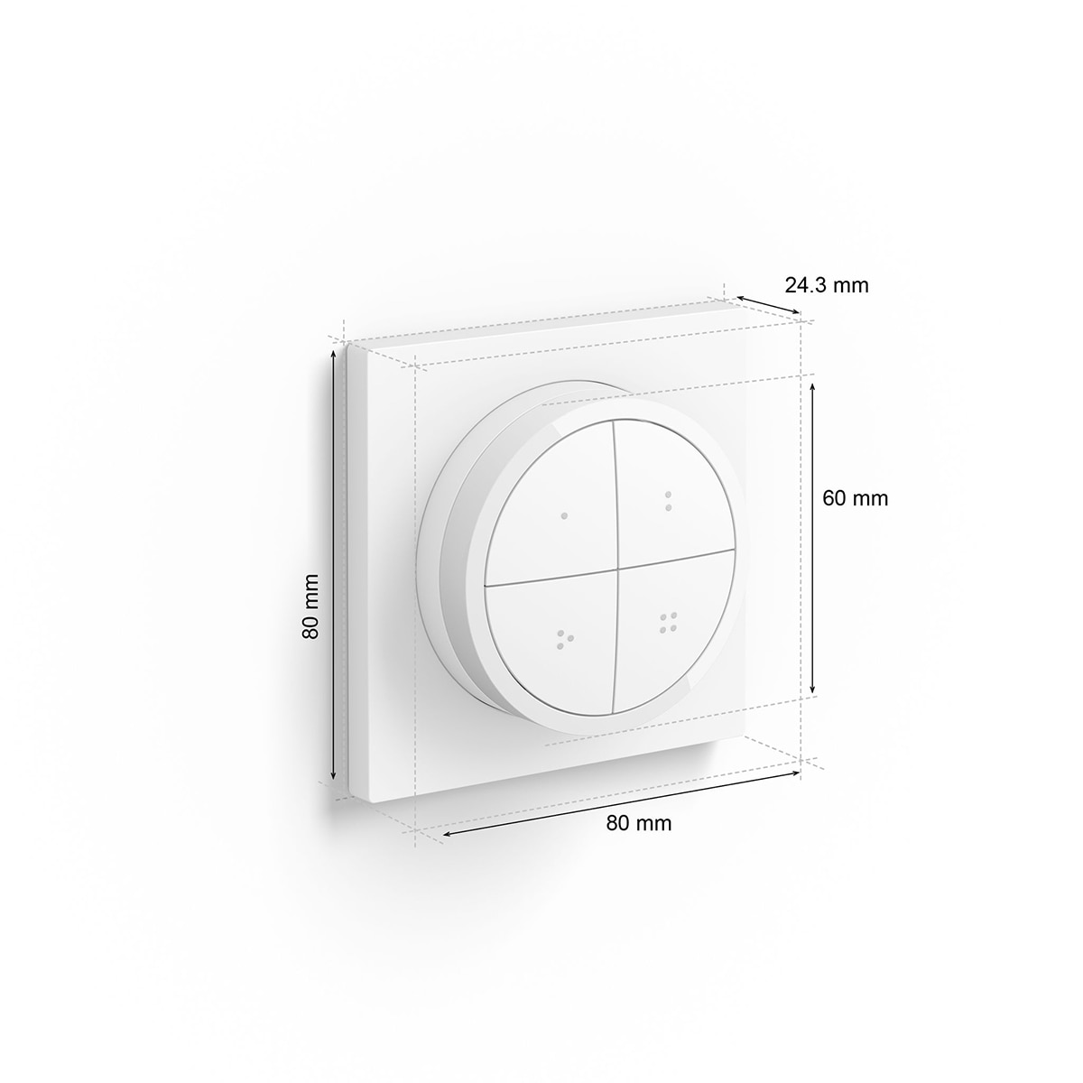 Interruptor Philips Hue Tap Dial Switch Blanco-2