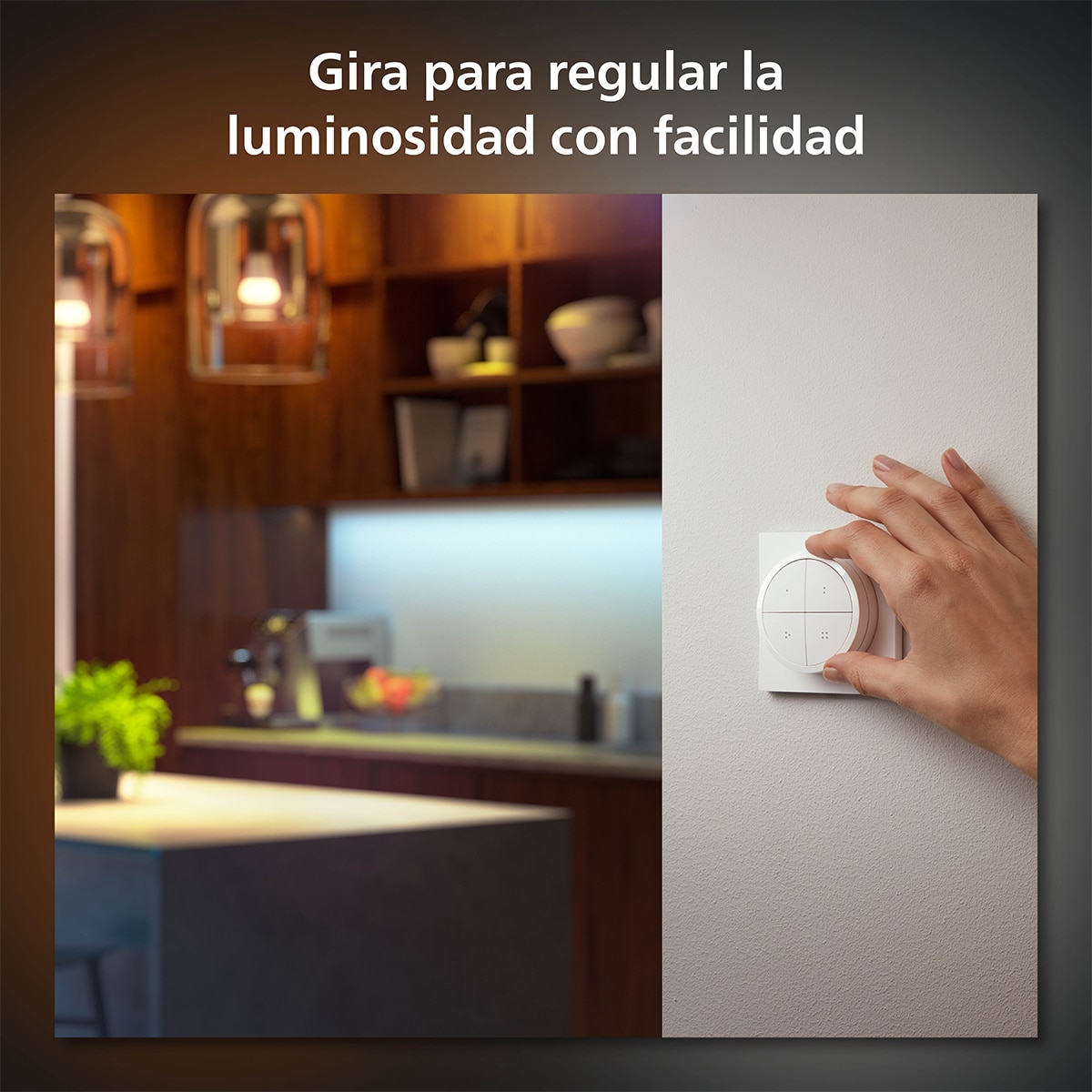Interruptor Philips Hue Tap Dial Switch Blanco-5