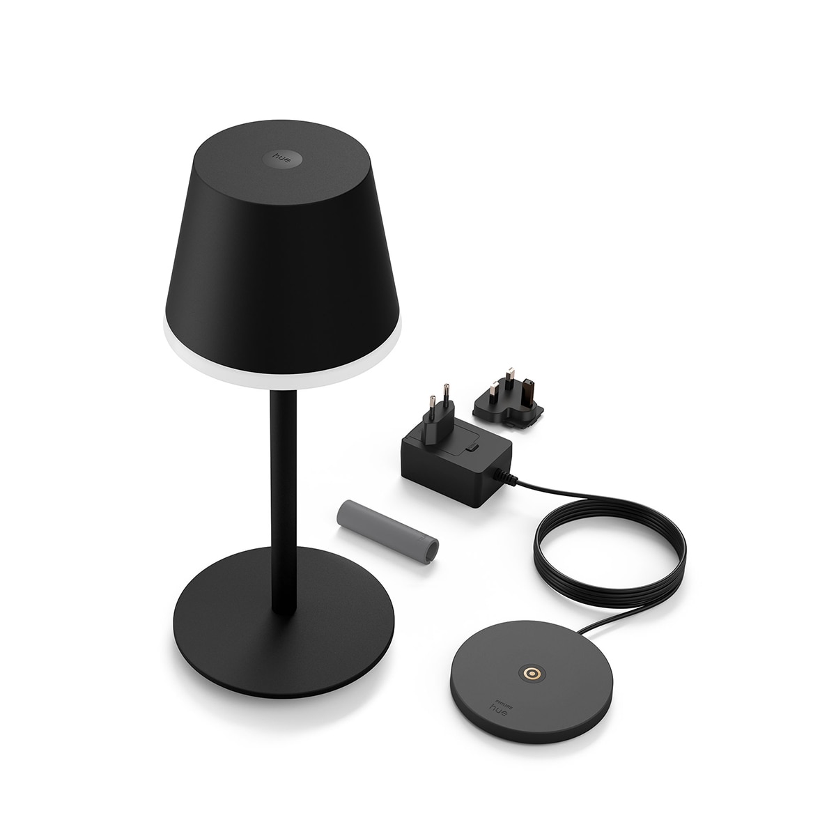 Lámpara de mesa portátil Philips Hue Go Portable Negro-2