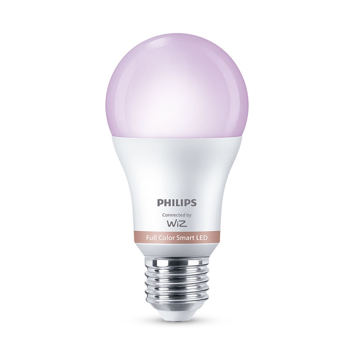 Imagen 0 de Bombilla Led inteligente Philips Smart Led E27, 100W, 1521lm, RGB, Wi-Fi, control vía app wiz