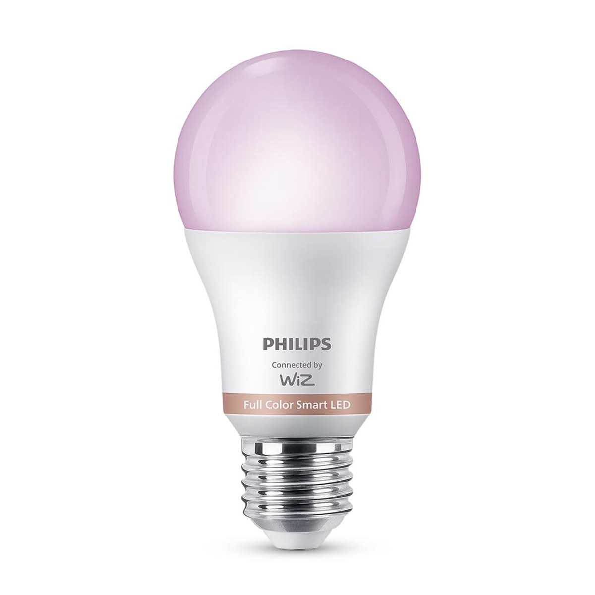 Philips - Bombilla Led inteligente Philips Smart Led E27, 60W, 806lm, RGB, Wi-Fi, control vía app wiz.
