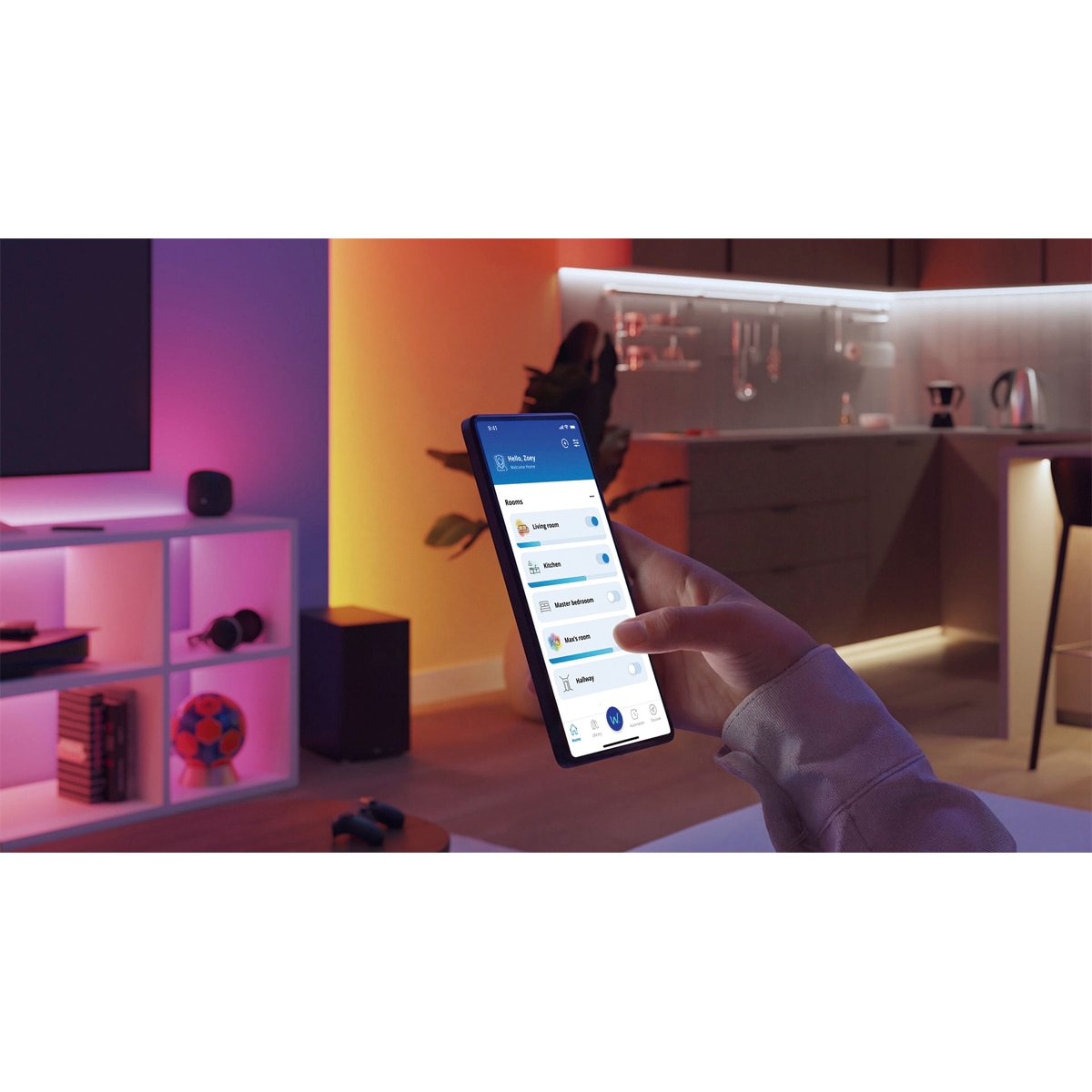 Bombilla Led inteligente Philips Smart LED Foco 50 W, PAR16, GU10 x2, regulable, hasta 345 lúmenes 2