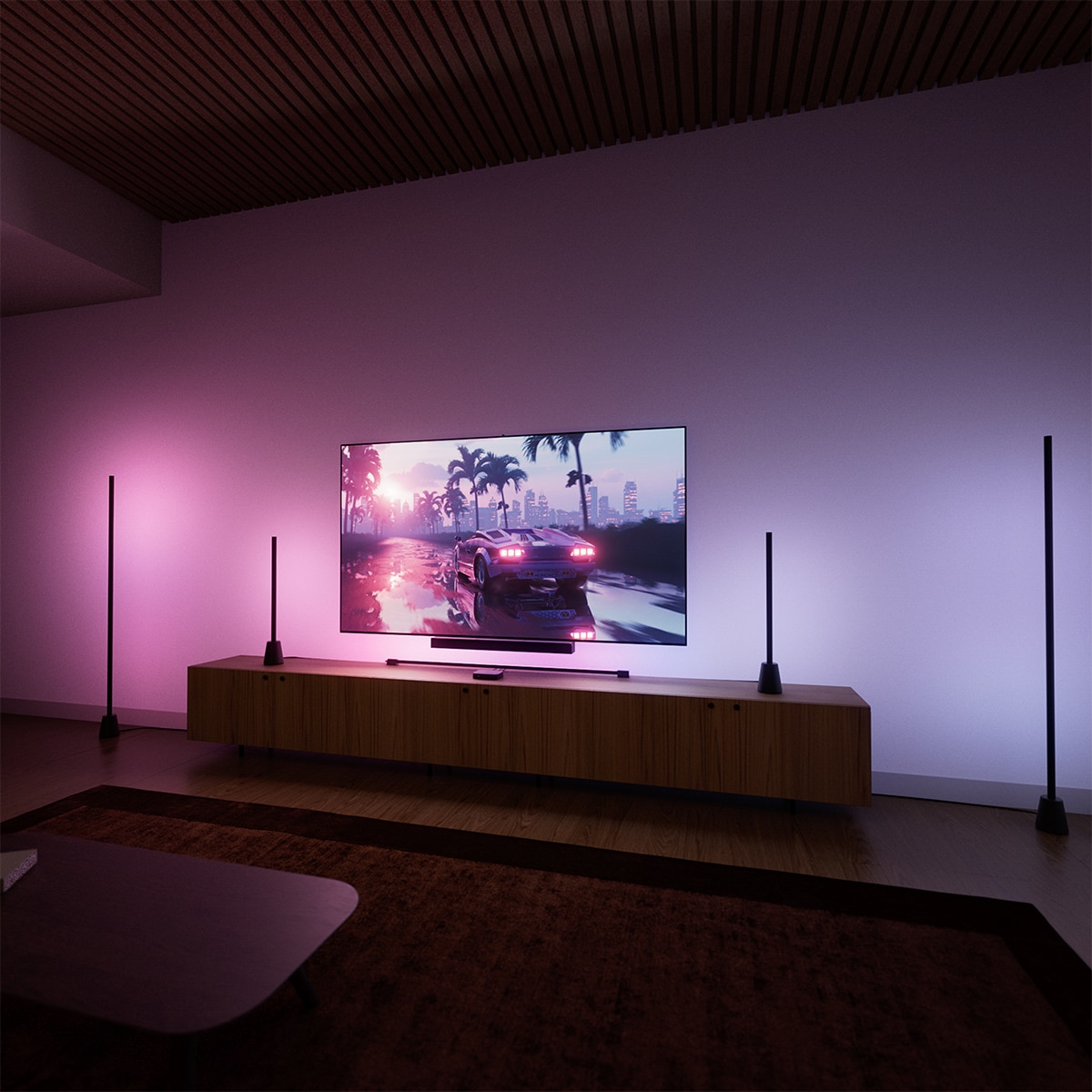Philips Hue Play HDMI Sync Box 4K 60 Hz, sincronizador de luz ambiente, control con App 8