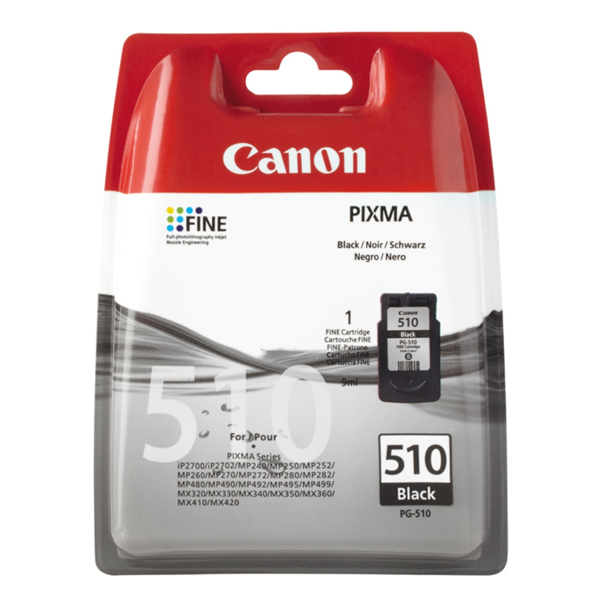 Cartucho de tinta original Canon PG-510 negro 1