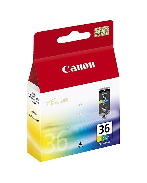 Canon - Cartucho original Canon CLI-36 color.