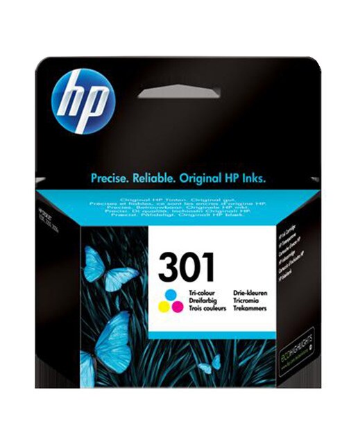 Cartucho de tinta original HP 301 tricolor (CH562EE) 1