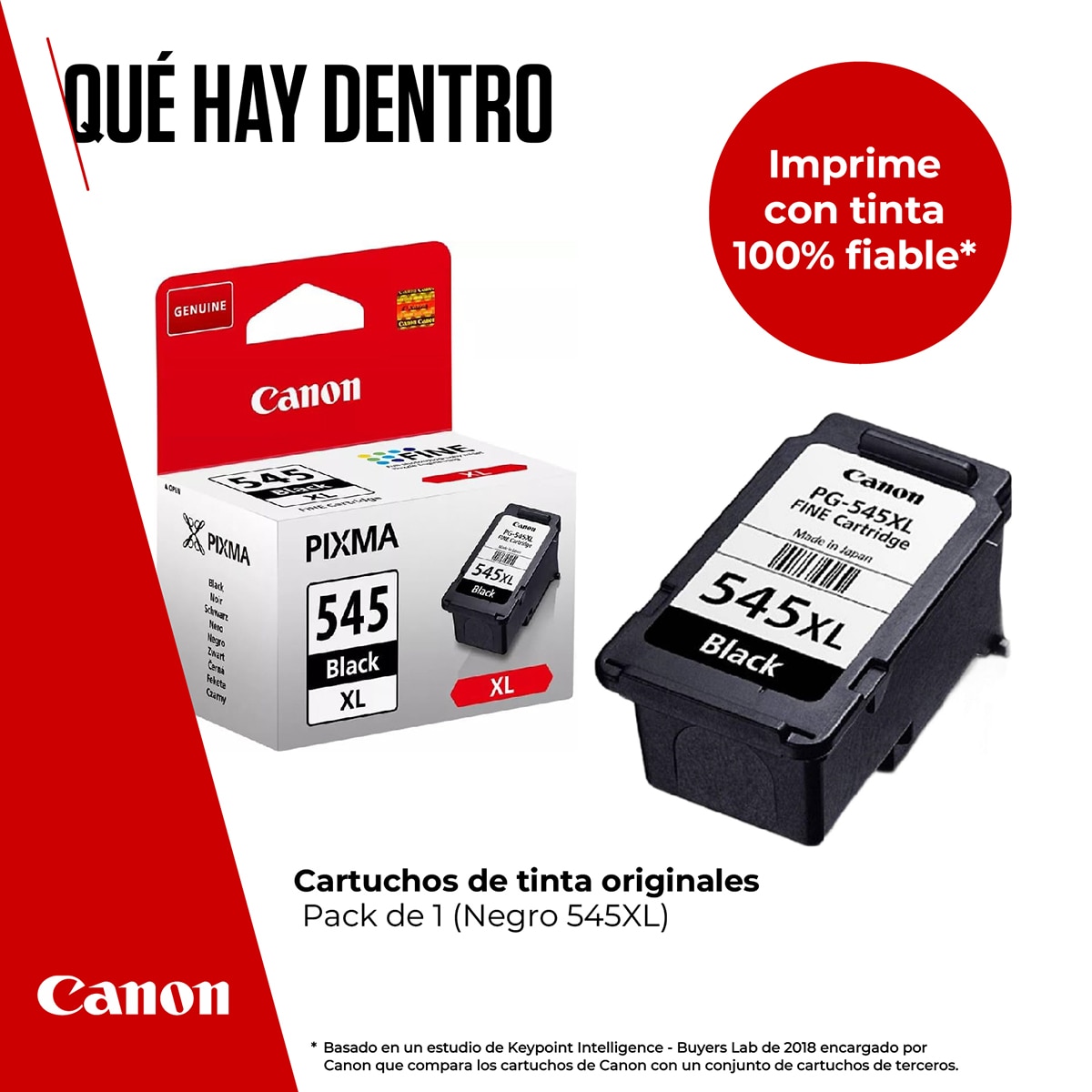 Cartucho de tinta original Canon PG-545 XL negro (8286B001) Negro-2