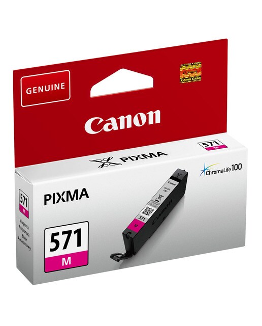 Cartucho de tinta original Canon CLI-571 XL magenta (0333C001) 1