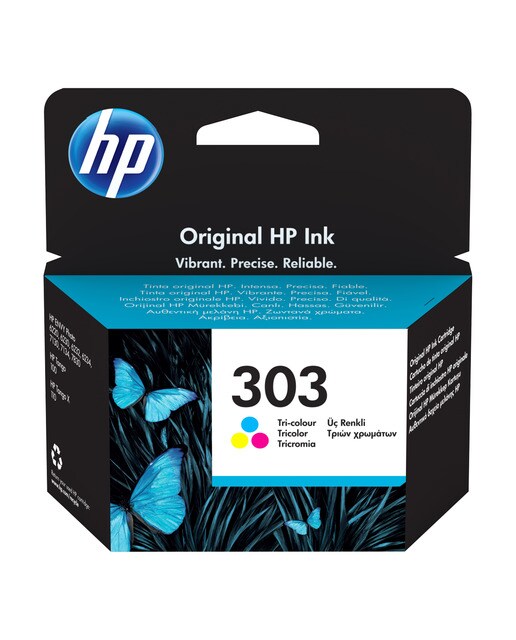 HP - Cartucho de tinta Original HP 303 tricolor (T6N01AE).
