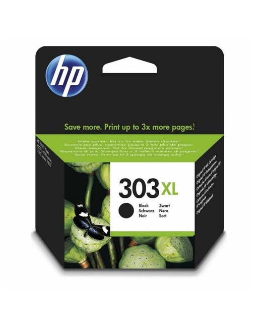 Cartucho de tinta original HP 303 XL negro (T6N04AE) 1
