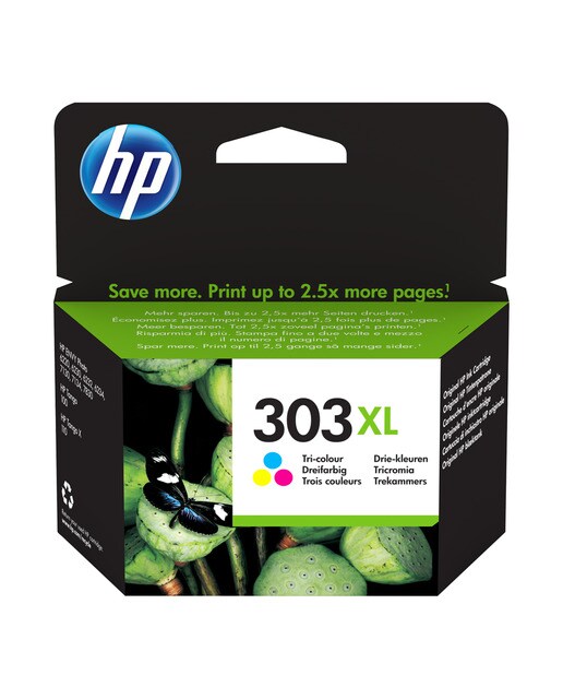Cartucho de tinta Original HP 303 XL tricolor (T6N03AE) 1